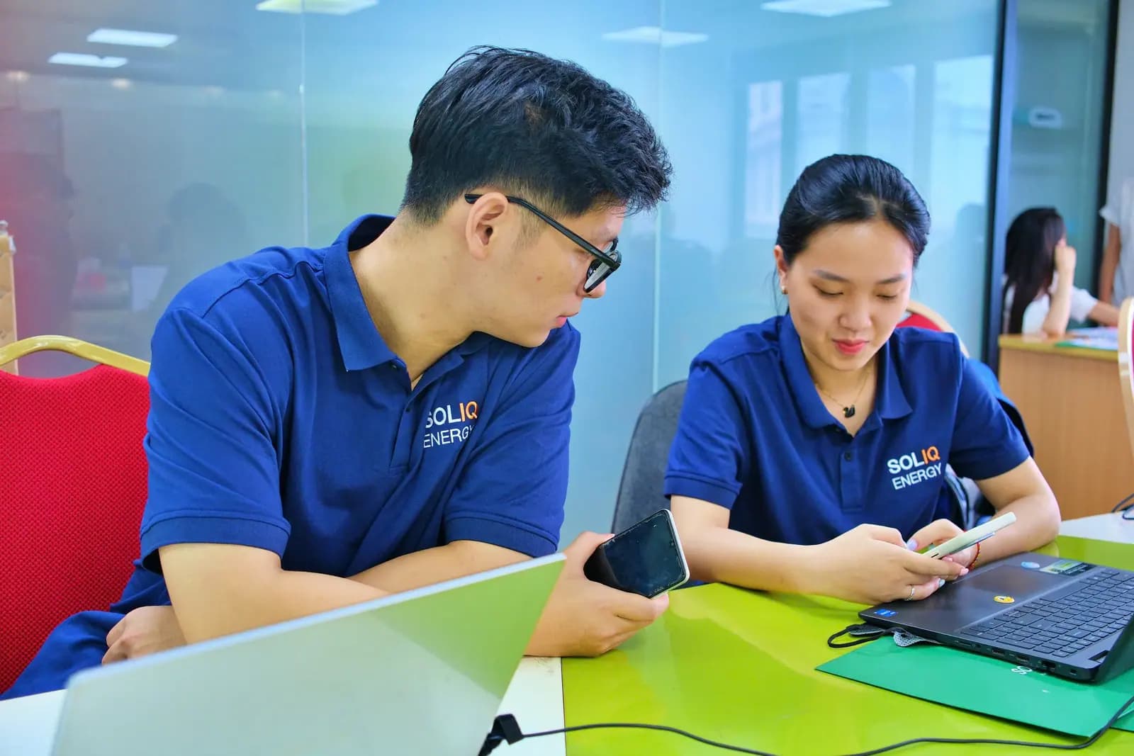 Hình ảnh thực tế đội ngũ SOLIQ tại hiện trường 11
