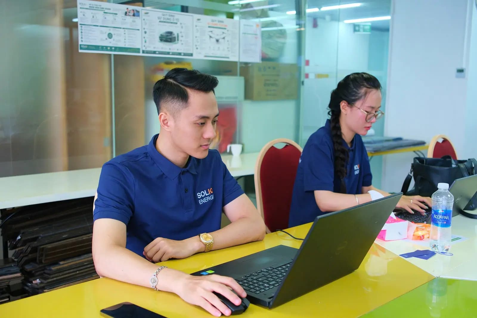 Hình ảnh thực tế đội ngũ SOLIQ tại hiện trường 27