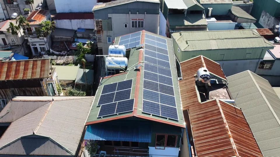 Công trình điện mặt trời SOLIQ đã lắp đặt 3