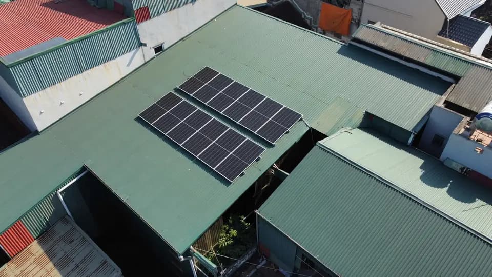 Công trình điện mặt trời SOLIQ đã lắp đặt 9