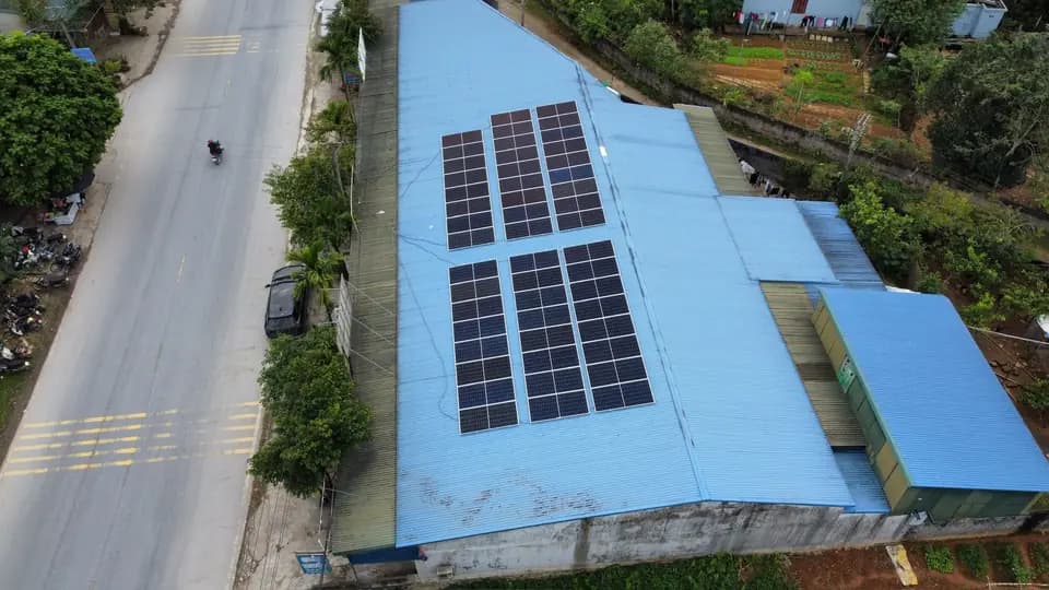 Công trình điện mặt trời SOLIQ đã lắp đặt 10